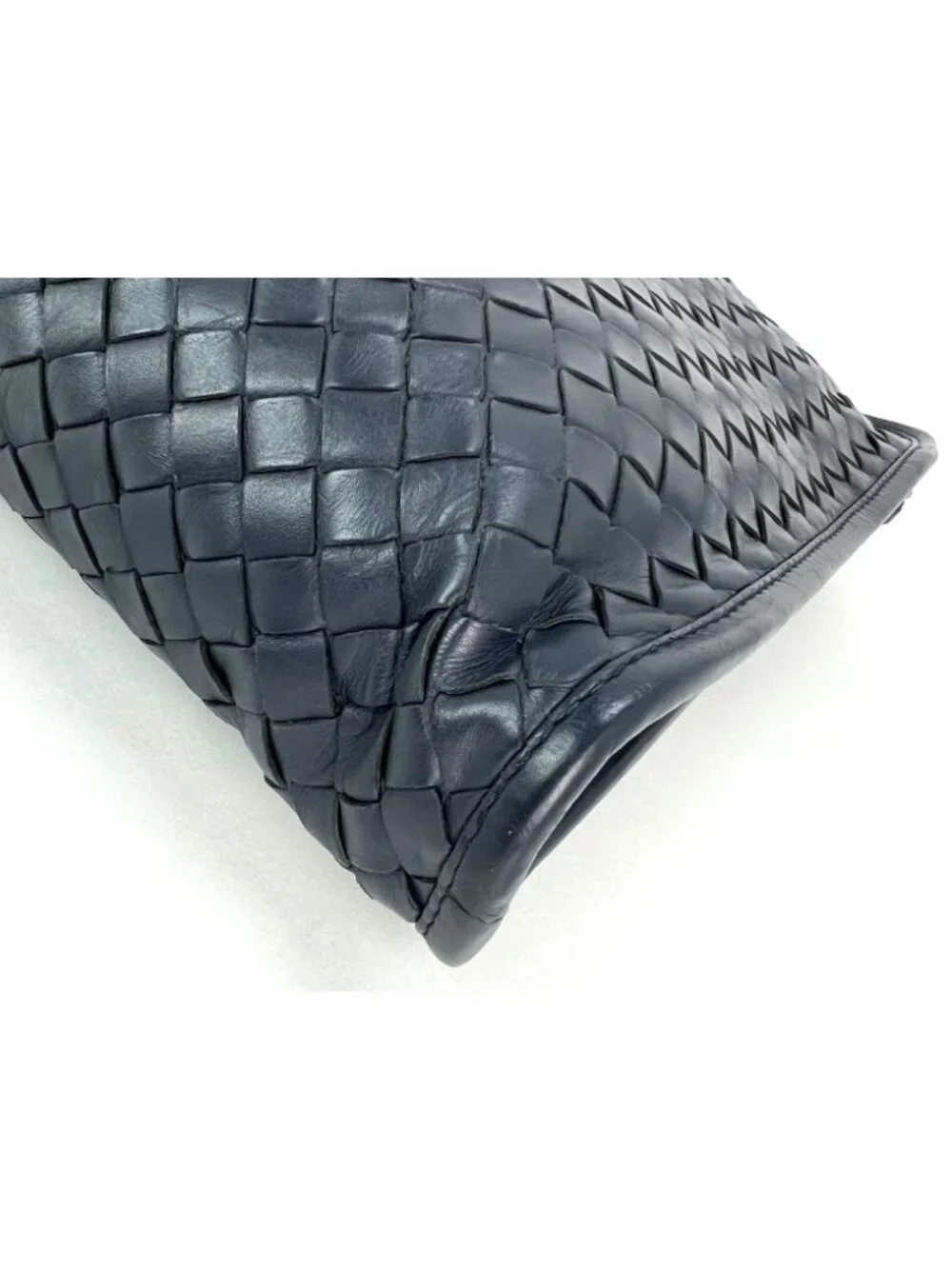 Bottega Veneta Intrecciato Top Zip Briefcase Attache Bag